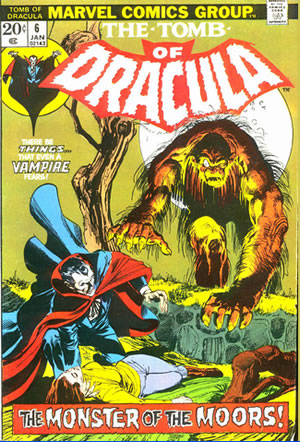cover of tomb of dracula 6