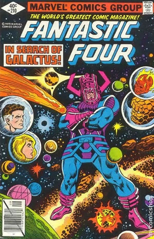 comics : fantastic four 210 cover