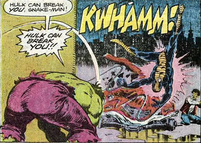 Hulk panel : throw