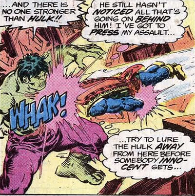 Hulk panel : butt