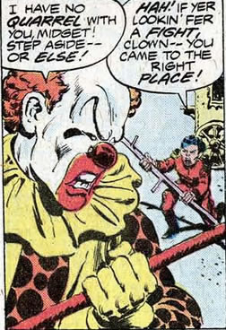 Hulk panel : major minor takes on the clown