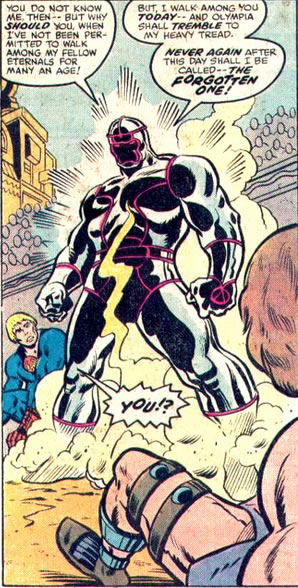 Thor : impressive forgotten one but behind is bubble head crowd background