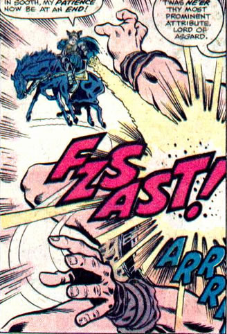 Thor : odin takes out the giant