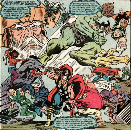 Thor : thor's asgardian adventure montage