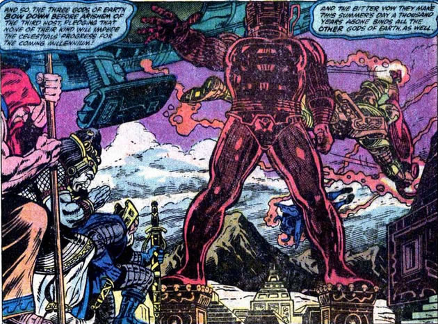 Thor : the gods bow before the celestials