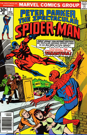 cover of spectacular spider-man 1
