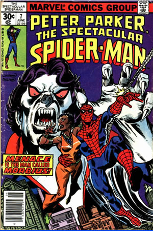 cover of spectacular spider-man 7