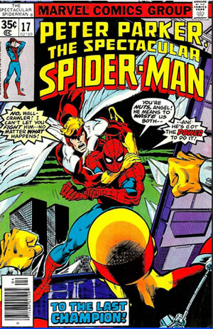 cover of spectacular spider-man 17