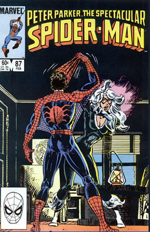 cover of spectacular spider-man 87