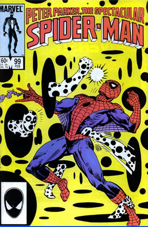 cover of spectacular spider-man 99