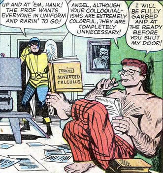 x-men : hank studying