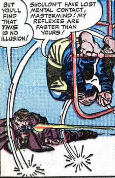 x-men : beast dodges a gun