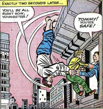 x-men : hank saves a boy