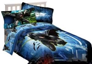 Warner Bros Batman Forced Darkness Twin/Full Comforter