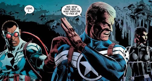 Steve Rogers is angry