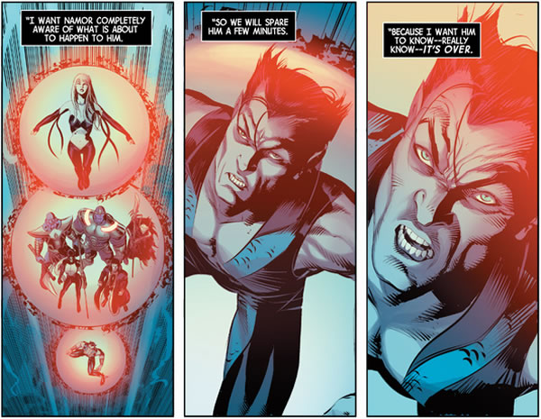 The Cabal rushing to escape via a second incursion point