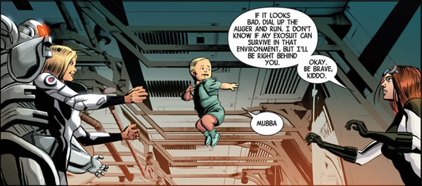 Smasher's extremely cute kid what's-his-name