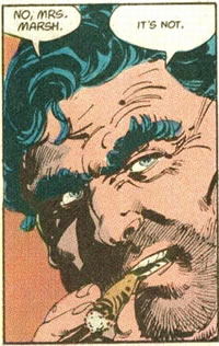 closeup of Detective Harvey Bullock