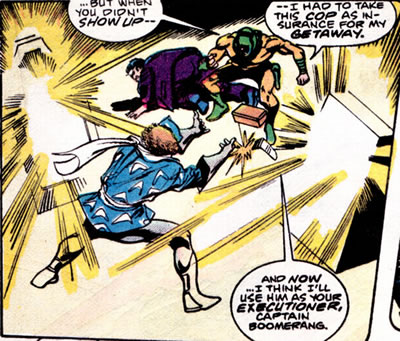 Mirror Master traps Captain Boomerang