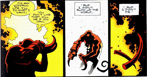 Hellboy rejects his destiny