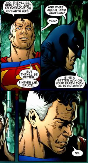 Batman prioritizes Dick Grayson
