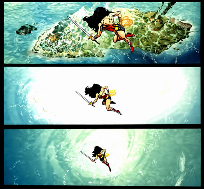 The retreat of Themyscira part the first