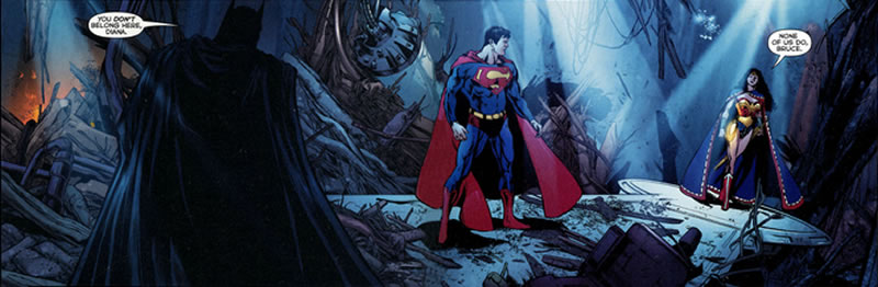 The DC Big Three: Superman, Batman, and Wonder Woman