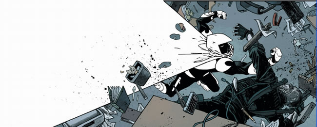 Moon Knight does a takedown