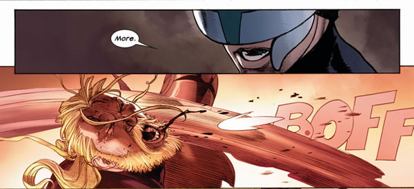 Thor getting hit by First Knife part the First