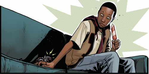 Miles Morales gets bitten