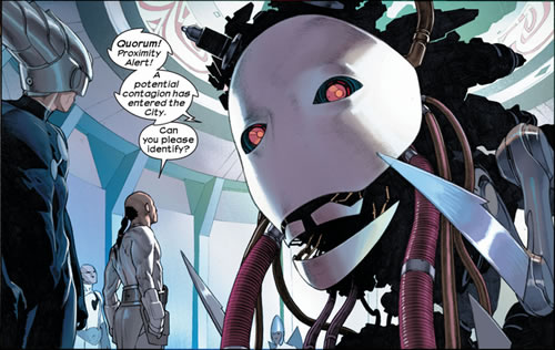 The face of the City