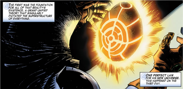 The Grand Unified Theory in Doctor
	Doom's universe