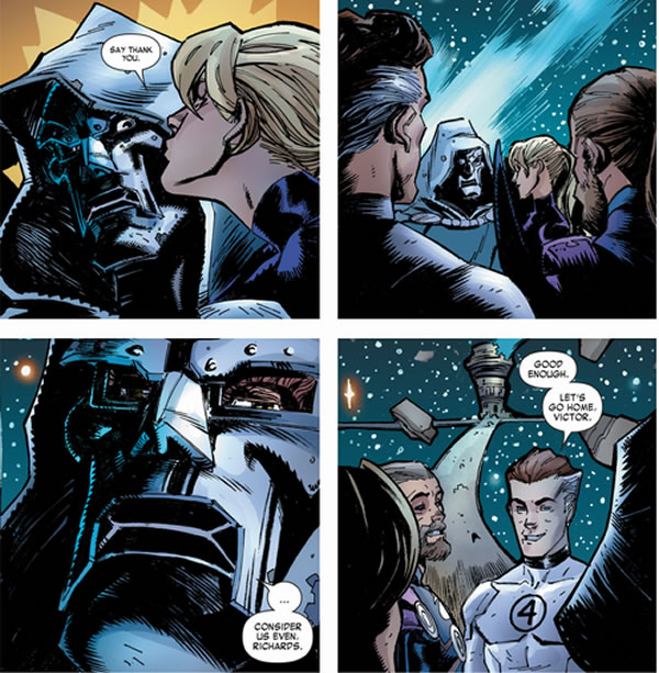 Getting Doc Doom to say thank you