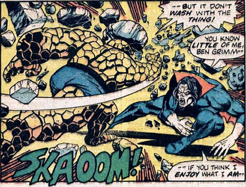 The Thing takes on Morbius