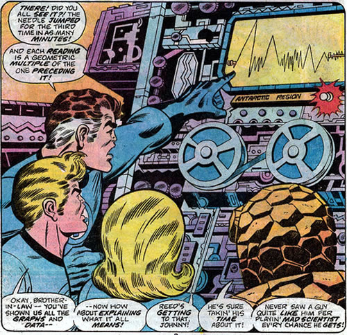 Reed Richards is detecting some unusual volcanic activity