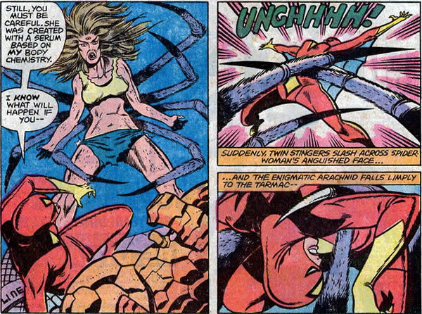The Alicia-Spider is stronger than Spider-Woman