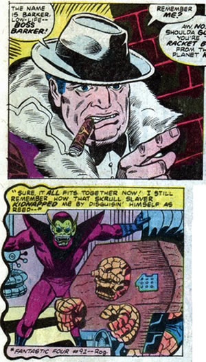 The mobster is a Skrull