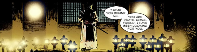 Traditional Japanese garden lamps in 5 Ronin