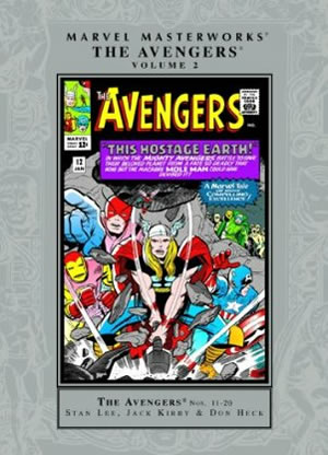 avengers masterworks 2 cover