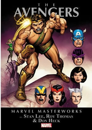 avengers masterworks 4 cover