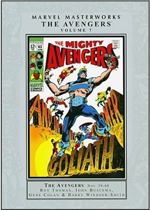 avengers masterworks 7 cover