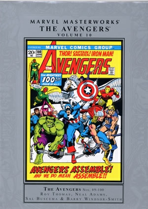 avengers masterworks 10 cover