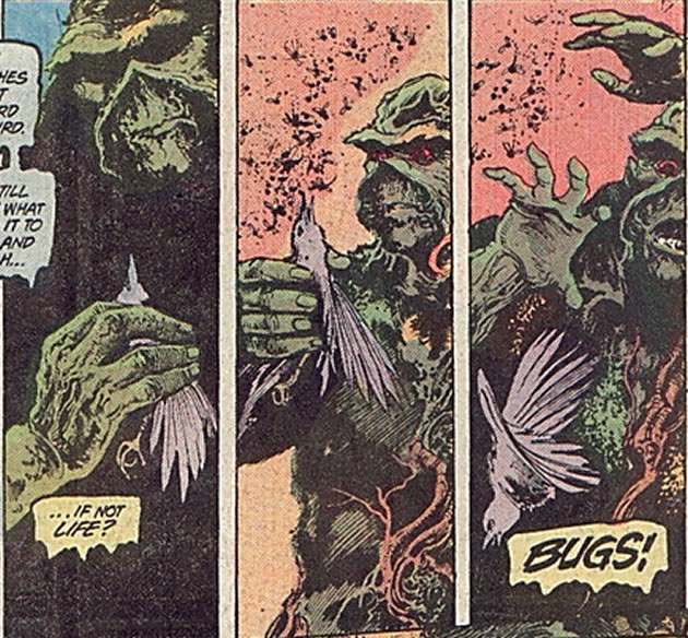 alan moore swamp thing : dead bird