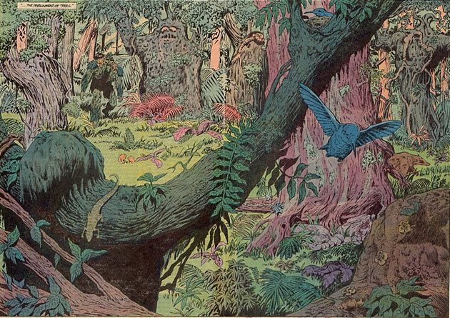 alan moore swamp thing : parliament of trees