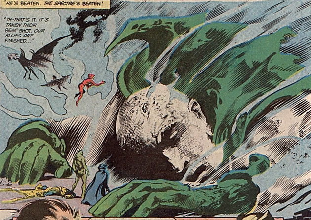 alan moore swamp thing : spectre goes down