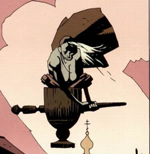 Hellboy Wake the Devil : baba yaga