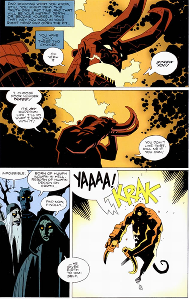 Hellboy Wake the Devil : the choices of Mr. Hellboy