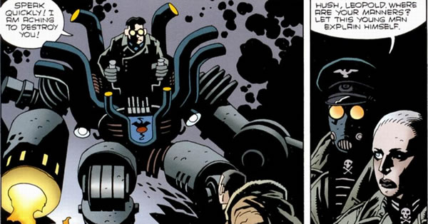 Hellboy Wake the Devil : nazis