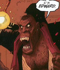 League of Extraordinary Gentlemen panel : edward