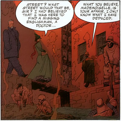League of Extraordinary Gentlemen panel : muck